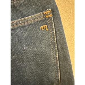 Madewell Baggy Straight Jeans Medium Dark Wash Denim Blue‎ Womens Size 26X30 EUC thumbnail 7