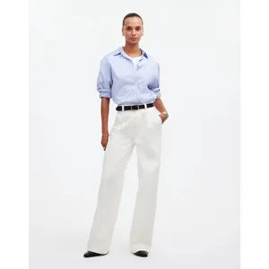 Madewell The Harlow Wide Leg Jean Airy Denim Edition Tile White Casual 29 NWT thumbnail 2