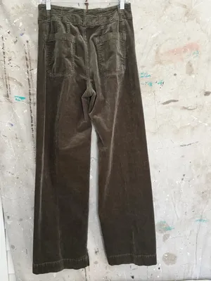 Anthropologie Maeve the Colette Corduroy Full-Length Wide-Leg Pants thumbnail 3