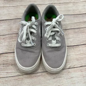 Cariuma NAIOCA Low Top Sneakers Gray Canvas Lace Up ‎ Women's Size 8 thumbnail 4