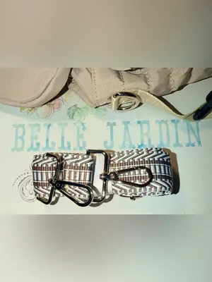 Beige Crossbody Water Bottle bag with Front Zip Pocket thumbnail 5