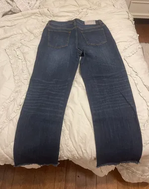 Harper Heritage High Rise Straight Jeans thumbnail 2