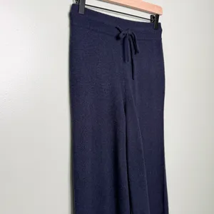 NWT Tuckernuck Cashmere Jane Pant Pants Wide Leg Navy Blue Women’s Size Small thumbnail 8