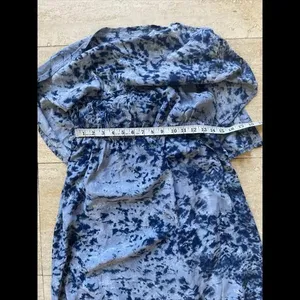Free People Tiger Lily Blouse Womens Asymmetrical Off Shoulder Top Tie Dyed Color Size 8‎ thumbnail 4