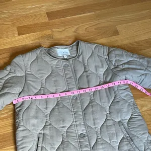 Lucky Brand quilted beige jacket size S thumbnail 8