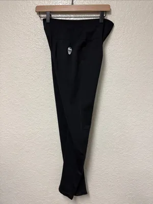 GYMREAPERS Black Infinity Seamless Leggings Size XL thumbnail 6