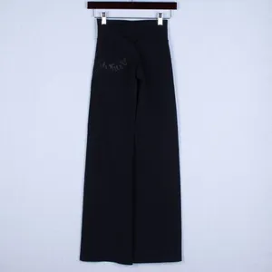 3 for $25‎ Fitlee E-motionwear Black Wide Leg Leggings Sz S thumbnail 3