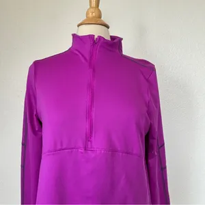 Under Armour Fitted Purple Athletic Pullover thumbnail 2