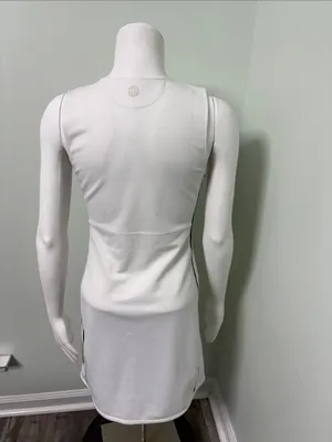 Tory Burch Sport White & Navy Preppy Tennis Dress thumbnail 4