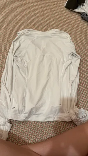 White Lululemon Quarter-Zip thumbnail 4