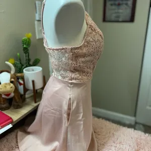 Crystal doll Formal fit and flare dress thumbnail 3