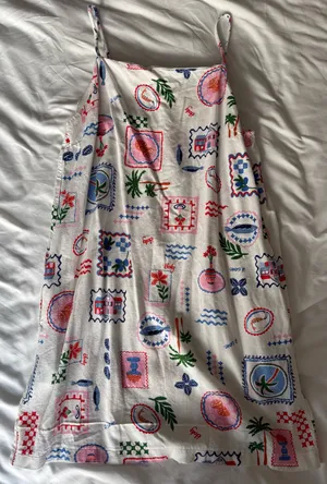 Dress White Size M thumbnail 1