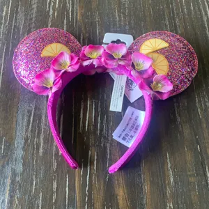 Disney Parks 2019 Epcot Flower and Garden Festival Glitter Ears Headband Lemons thumbnail 1