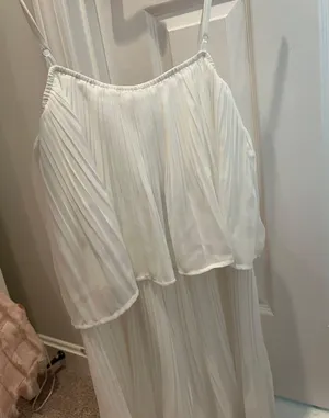White Dress Size L thumbnail 1