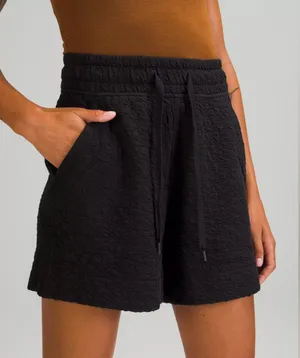 Lululemon Rippled Super-High-Rise Short 5" Black 4 thumbnail 1