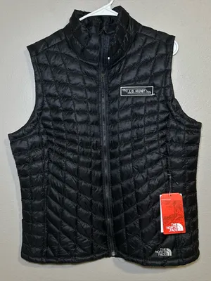 The North Face Thermoball Trekker Black Insulated Full Zip Vest Women’s Size XL thumbnail 1
