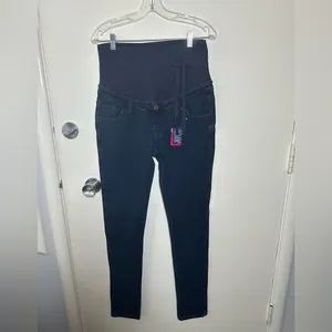 Mamaway maternity Sleek Black High-Waist Skinny Pants size large thumbnail 6