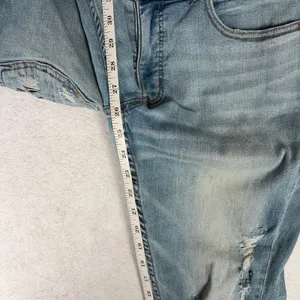 BKE Gabby Jeans Women’s 28 Light Wash Mid Rise Distressed Skinny Stretch ABK575A thumbnail 7
