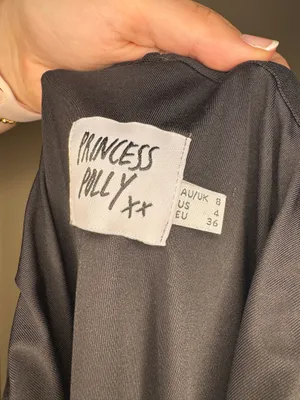 Princess Polly Dress Black Long Sleeve thumbnail 3