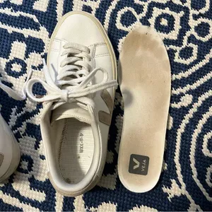 Veja Campo Leather Sneaker White Tan thumbnail 9