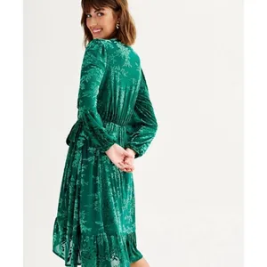 Draper James RSVP NWT velvet burnout faux wrap dress size small thumbnail 10
