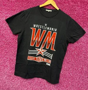 Wrestlemania 2016 Texas Oversized WWE Womens Tee M thumbnail 1