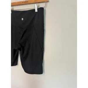 Gottex Black High Rise Biker Shorts With Pockets Women's Sz M thumbnail 6