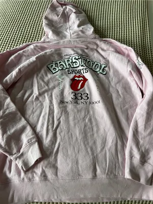 Barstool Too Chicks Pink Pullover Hoodie thumbnail 2