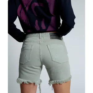 NEW Size 25 Womens One Teaspoon Super Khaki Stevies Slim-Fit Boyfriend Short thumbnail 2