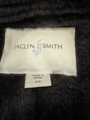 Jaclyn Smith Black Faux Shearling-Trim Vest thumbnail 13