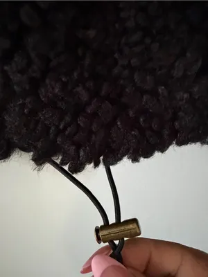 J. Crew Black Teddy Sherpa Half-Zip Jacket thumbnail 6