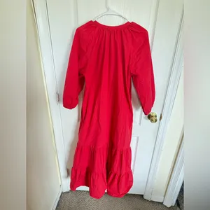 Tuckernuck Lyles Red Maxi Dress (NO BELT) thumbnail 9