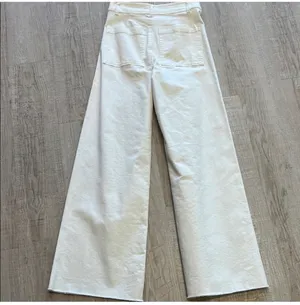 Z supply high waisted white jeans thumbnail 3