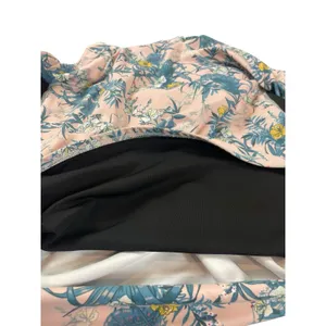 BlackStrap Floral Performance Top Women’s L USA Made Sun Shirt UPF Base Layer thumbnail 8