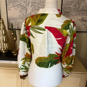 FARM‎ RIO Spring Forest Shirt Button Down Long Sleeve SIZE XS NWT thumbnail 6