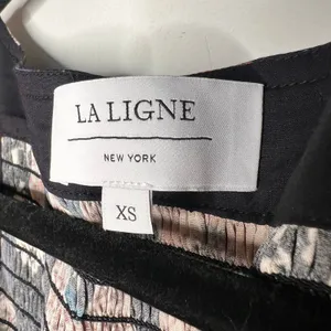 La Ligne Patchwork Quilt Maxi Dress Size XS Blue thumbnail 4