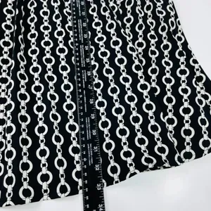 Bonnie Alex Black Chains Midi Skirt‎ Size Medium thumbnail 4