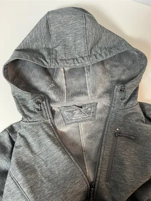 ZeroXposur Women’s L Gray Plush Fleece Lined Hooded Softshell Jacket Outdoor thumbnail 8