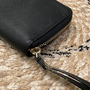 Kate Spade New York Black Leather‎ Zip Around Wristlet Wallet thumbnail 14