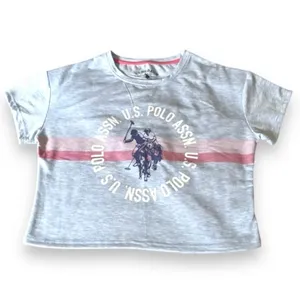 U.S. POLO ASSN. Women's Short Sleeve Sleep Top And Jogger Pant Set Medium | NWOT thumbnail 7
