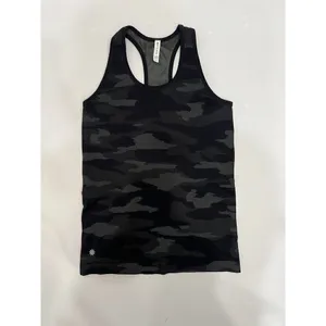 Athleta Speedlight Camo Tank Top Black Camo Women’s Activewear Size Small‎ thumbnail 2