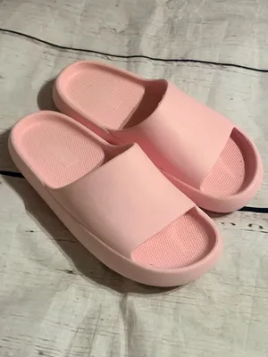 Women's MadLove Pink Slide Sandals - Cushioned Comfort 8 thumbnail 2