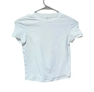 Yogalicious White Short Sleeve T Shirt thumbnail 1