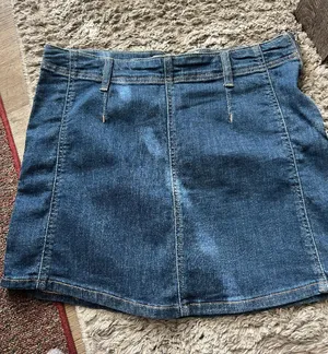 Free People We The Free Daylight Denim Mini Skirt sz‎ 30 thumbnail 1