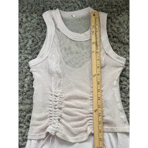 Anthropologie Daily Practice Forward Line Midi Tank Dress in Light Pink Size XXS thumbnail 14