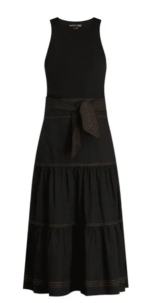 Veronica Beard women's Austyn Black sleeveless Dress S Small thumbnail 1