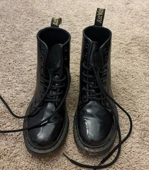 Dr. Martens Sparkly Boots Black thumbnail 2