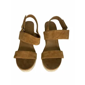 Caslon Jillien Wedge Sandal brown 9M‎ NEW $100 thumbnail 4