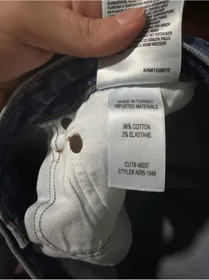 AGOLDE “Pinch Waist” high kick crop summer medium wash denim straight jeans $259 thumbnail 9