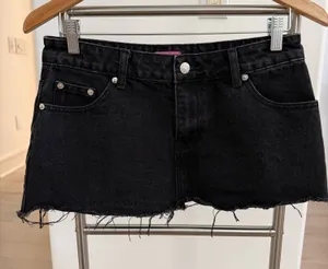 Edikted Skirt Mini Denim black  thumbnail 1